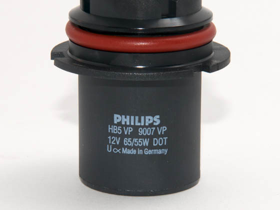 Philips Lighting PA-9007VPS2 9007VPS2 PHILIPS VISION PLUS 9007/HB5 Halogen Low and High Beam Headlamp - Up to 50 ft. longer beam