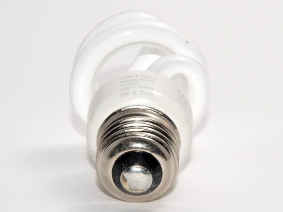 TCP TEC28909-41 28909-41 (4100K) 40 Watt Incandescent Equivalent, 9 Watt, 120 Volt Cool White Spiral CFL Bulb