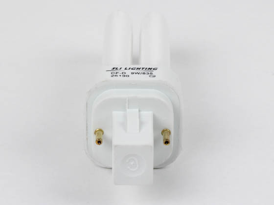 Havells-SLI S26190 CF9LD/835 (2 Pin) 9 Watt 2-Pin Neutral White Double Twin Tube CFL Bulb