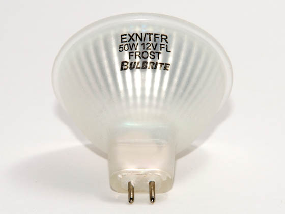 Bulbrite B636150 EXN/TFR 50 Watt, 12 Volt FROSTED MR16 Halogen Flood EXN Bulb