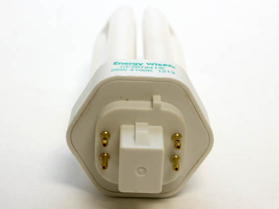 Bulbrite B524346 CF26T841/E 26W 4 Pin GX24q3 Cool White Triple Twin Tube CFL Bulb