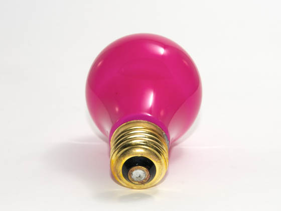 Bulbrite B106660 60A/CP (Pink) 60W 120V A19 Ceramic Pink E26 Base