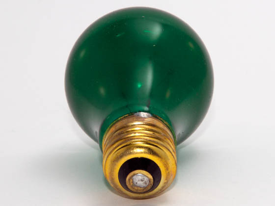 Glass Surface Systems 25A19/Green (Safety) 25 Watt, 120 Volt A19 Green Safety Coated Bulb