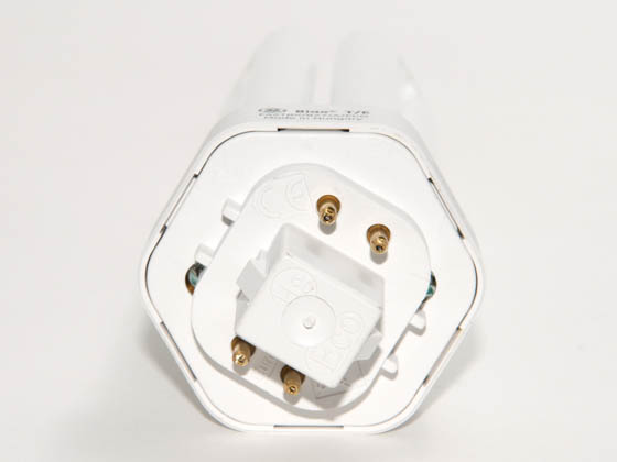 GE GE46312 F42TBX/827/A/4P/EOL (4-Pin) 42 Watt, 4-Pin Very Warm White Triple Twin Tube CFL Bulb