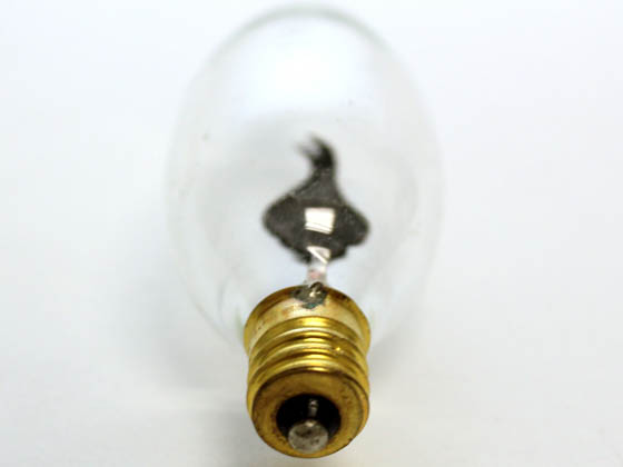 Bulbrite B410313 F3CFC/32 3W 130V Flicker Flame Decorative Bulb, E12 Base