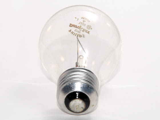 Philips Lighting 214528 57A/CL/LL/TP (120V) Philips California Approved 57 Watt, 120 Volt A19 Clear Long Life Bulb