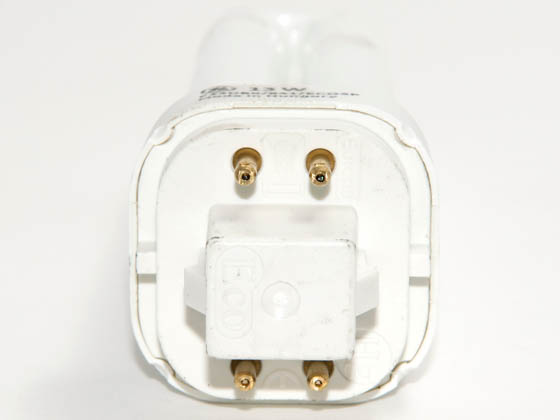 GE GE30038 F13DBX/SPX41/4P (4-Pin) USE 97597 13W 4 Pin G24q1 Cool White Double Twin Tube CFL Bulb
