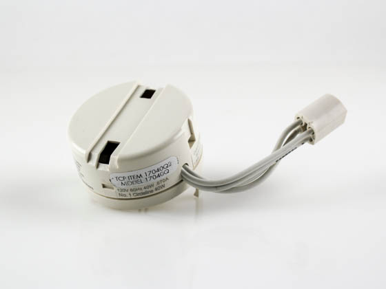 TCP 17040Q 17040Q2   (120V) 40W Electronic Ballast for Circline Bulbs, 120 Volts