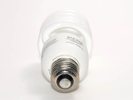 U Lighting America ULA000149 SDS23-2P (Dimmable) 100W Equivalent, 23 Watt, 120 Volt Dimmable Warm White Spiral CFL Bulb.