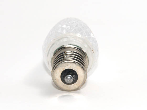 Bulbrite B770191 LED/C9C (Clear) 0.6W C9 Clear Warm White LED Holiday Bulb