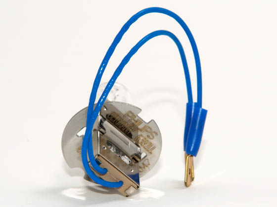 Narva 6392LL 6.6 Amp, 150 Watt Prefocus Halogen Airfield Lamp with PKX30d Base and FLAT MALE Cable Connectors