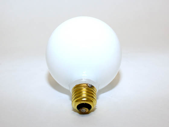 Bulbrite 340100 100G30WH (125V) 100 Watt, 125 Volt G30 White Globe Bulb