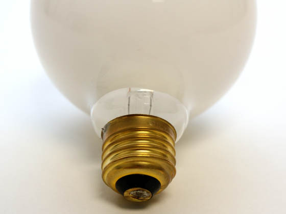 Bulbrite 340060 60G30WH (125V) 60 Watt, 125 Volt G30 White Globe Bulb