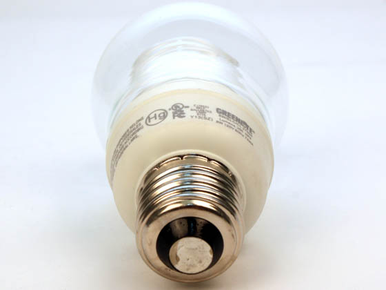 Greenlite Corp. 8W-ELC-CL 40 Watt Incandescent Equivalent, 8 Watt, Clear A19 Wet-Location Rated Cold Cathode Lamp.