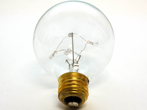Bulbrite 716330 ST-G25 5W 130V Clear Starlite Decorative G-25 Globe Bulb, E26 Base