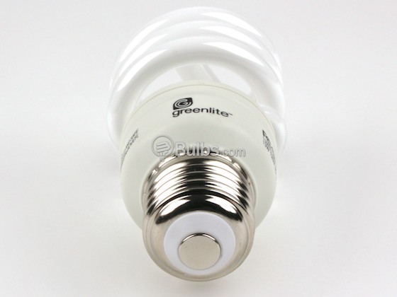 Greenlite Corp. G355010 13W/ELS-U/27K 60 Watt Incandescent Equivalent, 13 Watt, 120 Volt Warm White Spiral CFL Bulb