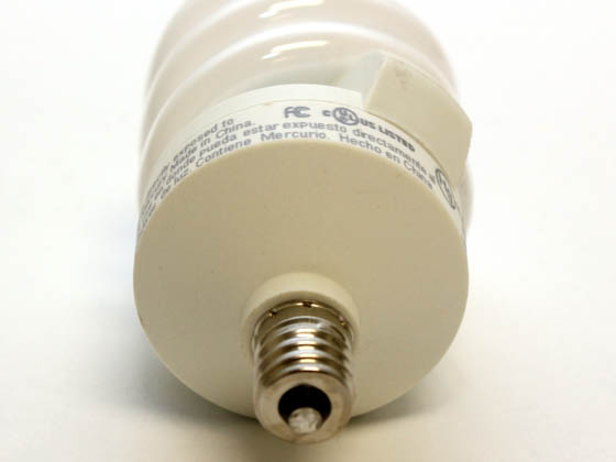 TCP TEC48909C 48909C 9W Warm White Spiral CFL Bulb, E12 Base
