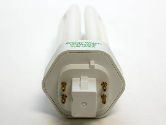 Bulbrite 524342 CF32T835/E 32W 4 Pin GX24q3 Neutral White Triple Twin Tube CFL Bulb