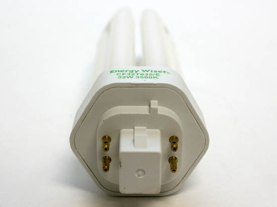 Bulbrite 524342 CF32T835/E 32W 4 Pin GX24q3 Neutral White Triple Twin Tube CFL Bulb
