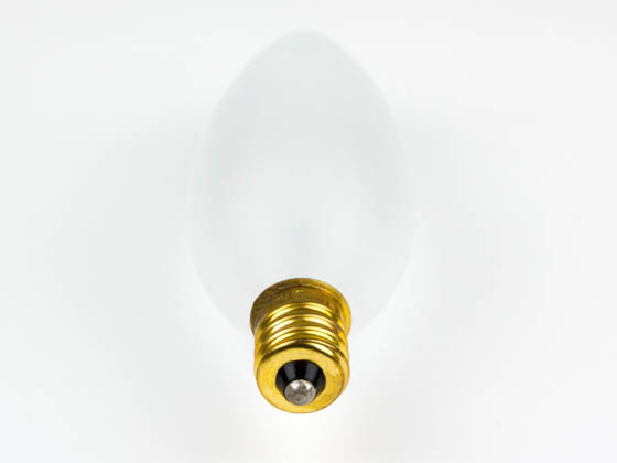 Bulbrite 491040 40CTF/32/2 40W 120V Frosted Blunt Tip Decorative Bulb, E12 Base