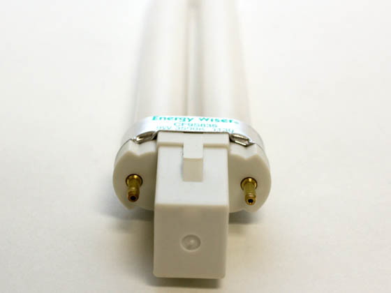 Bulbrite 524019 CF9S835 9 Watt 2-Pin Neutral  White Single Twin Tube CFL Bulb