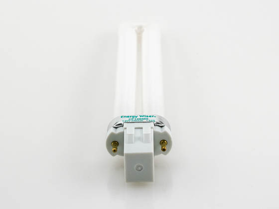 Bulbrite 524053 CF13S865 13W 2 Pin GX23 Daylight White Single Twin Tube CFL Bulb