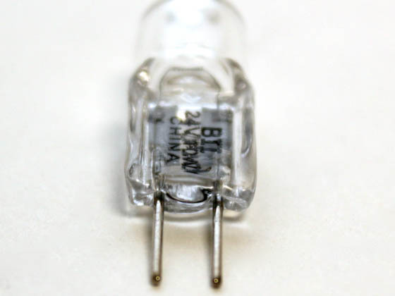 Bulbrite 651011 Q10G4/24 10W 24V Halogen T3 Clear General Use Capsule Bulb