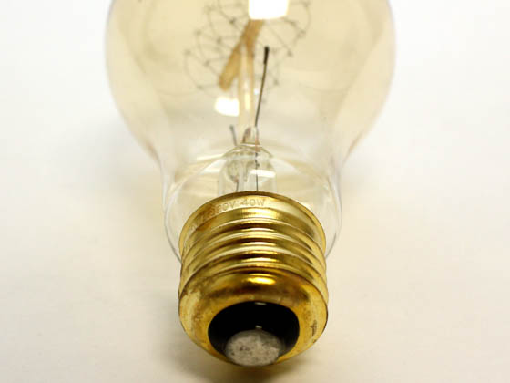 Bulbrite 134030 NOS40-VICTOR/A21 40W 120V A21 Nostalgic Decorative Bulb, E26 Base