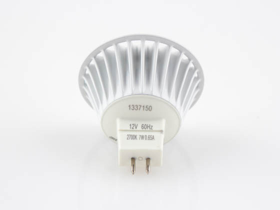 TCP LED7MR1627KNFL 35 Watt Equiv., 7 Watt, LED MR-16 DIMMABLE 2700K Narrow Flood Lamp with GU5.3 Base