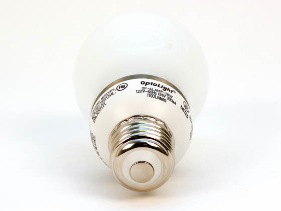 OptoLight 000477 OP-ALAMP-18W 75 Watt Incandescent Equivalent, ENERGY STAR Qualified.  18 Watt, 120 Volt A-Style CFL Bulb