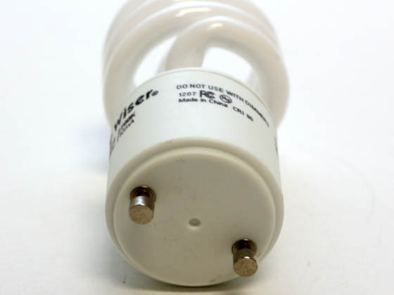 Bulbrite 509743 CF13C/WW/GU24 60 Watt Incandescent Equivalent, 13 Watt, Warm White GU24 Spiral Compact Fluorescent Lamp