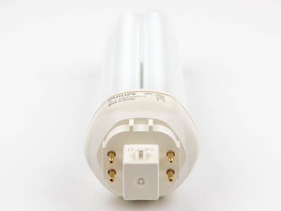 Philips Lighting 149005 PL-T 42W/827/4P/A/ALTO Philips 42W 4 Pin GX24q4 Warm White Triple Twin Tube CFL Bulb