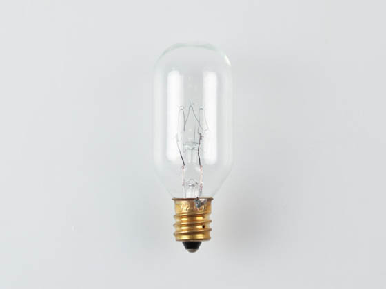 Satco Products, Inc. S3907 25T8C (130V) Satco 25 Watt T8 Incandescent Indicator Bulb, E12 Base, 130 Volt