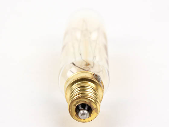 Bulbrite B132506 NOS25T6/SQ/E12 25W 120V T6 Nostalgic Decorative Bulb, E12 Base