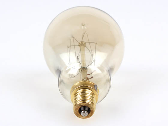 Bulbrite B132515 NOS25A15/SQ/E12 25W 120V A15 Nostalgic Decorative Bulb, E12 Base