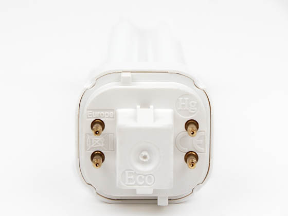 GE GE97601 F18DBX/841/ECO4P 18 Watt, 4-Pin Cool White Double Twin Tube CFL Bulb