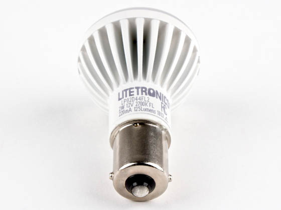 Litetronics LP02D44FL2 2W 12V R12 (1383) Elevator Automotive Reading LED Bulb