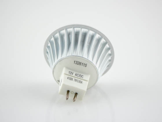 TCP LED712VMR1641KNFL 50 Watt Equiv., 7 Watt, LED MR-16 DIMMABLE 4100K Narrow Flood Lamp with GU5.3 Base