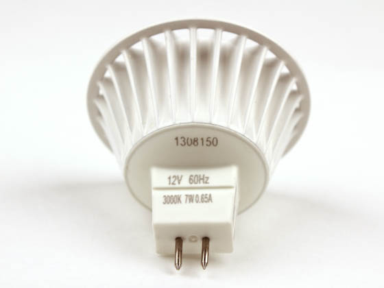 TCP LED7MR1630KFL 35 Watt Equiv., 7 Watt, LED MR-16 DIMMABLE 3000K Flood Lamp with GU5.3 Base