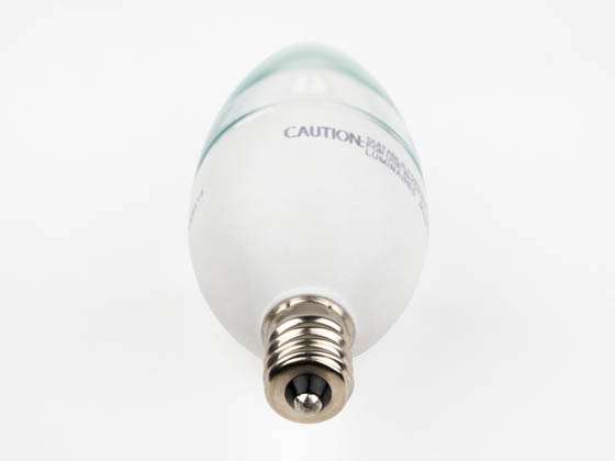 Case of 12 Blunt Tip TCP LED5E12B1127K 5-Watt LED E12 Chandelier Base 2700K Dimmable Lamp 
