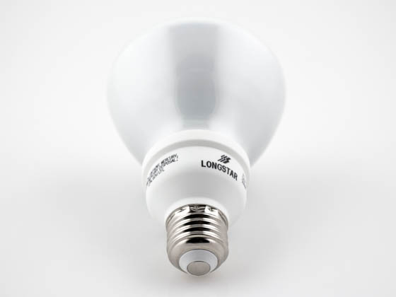 Longstar FE-R30-15W/50K 65 Watt Incandescent Equivalent, 15 Watt, 120 Volt Bright White R30 CFL Bulb