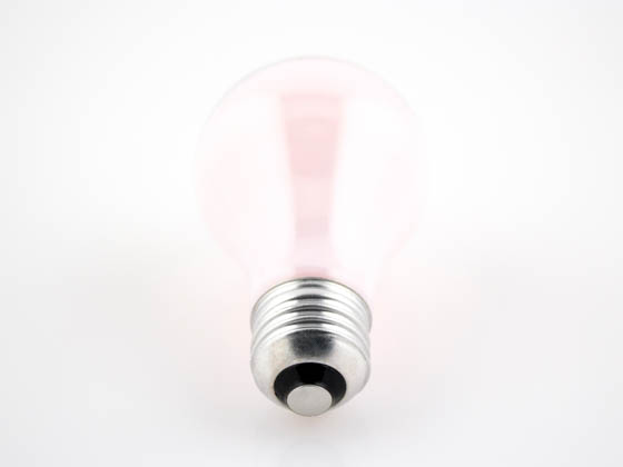 GE 97483 60A/STP/PK (Soft Pink) 60 Watt, 120 Volt A19 Pink Bulb