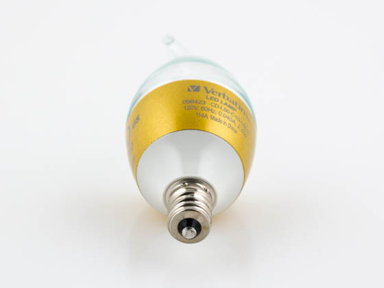 Verbatim Americas LLC 98423 CD-L50-C19-VX-G Verbatim 2.5W 1900K Decorative LED Bulb