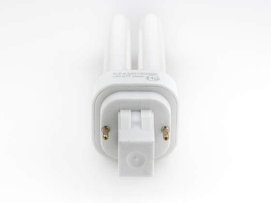 TCP 32013Q35K 13W 2 Pin Neutral White Quad Double Twin Tube CFL Bulb