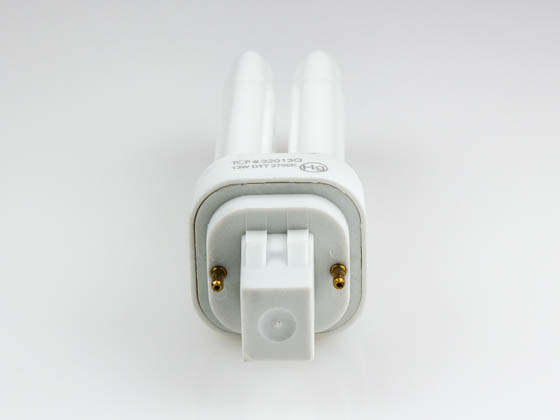 TCP 32013Q41K 13W 2 Pin GX232 Cool White Quad Double Twin Tube CFL Bulb