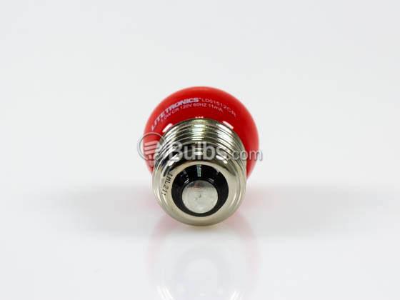 Litetronics LD01512CR Non-dimmable 1W Red S11 LED Bulb