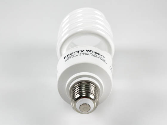 Bulbrite 509540 CF40C/WW 40W 120V Warm White Spiral CFL Bulb, E26 Base
