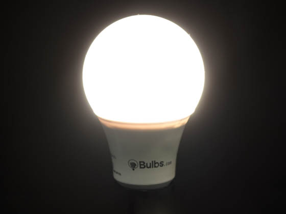 Bulbs.com 260020 A19 120V 9W 60WE E26 DIM 2700K ES Dimmable 9 Watt 2700K A-19 LED Bulb