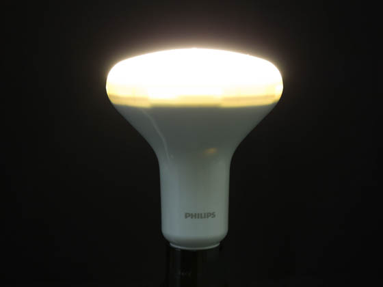 Philips Lighting 457044 9BR30/LED/827-22 DIM 120V Philips Dimmable 9W Warm Glow 2700K to 2200K BR30 LED Bulb