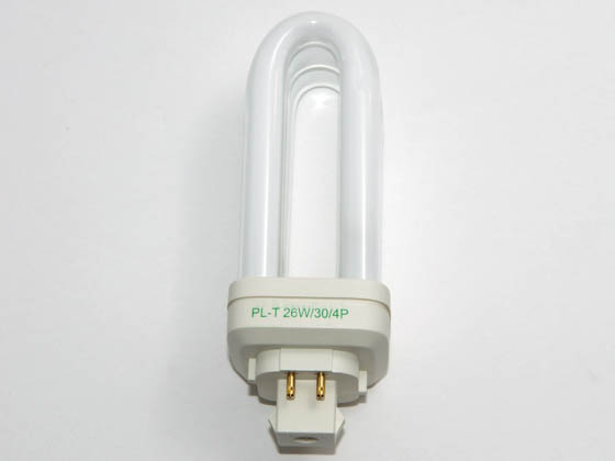 Philips Lighting 458257 PL-T 26W/30/4P/ALTO  (4-Pin) Philips 26W 4 Pin GX24q3 Soft White Triple Twin Tube CFL Bulb